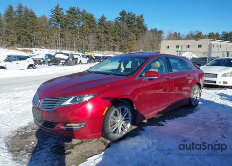 2013 Lincoln Mkz Hybrid из США, поврежденный, VIN 3LN6L2LU1DR822531